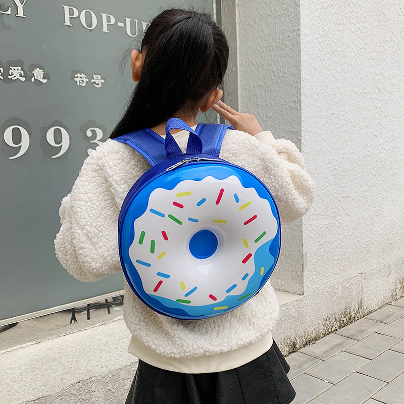 Venta al por mayor Bolso de escuela de los niños de la rosquilla del arco iris de nylon al por mayor